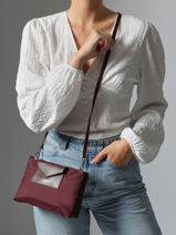 Cross Body Tas Smart Kba Lancaster Rood smart kba 27-vue-porte